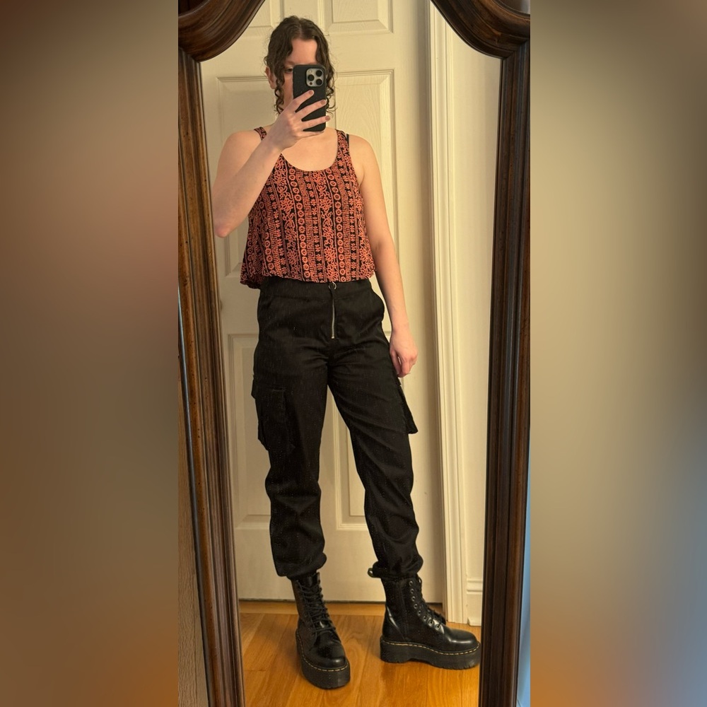 *3 for $9* Patterned Crop Top